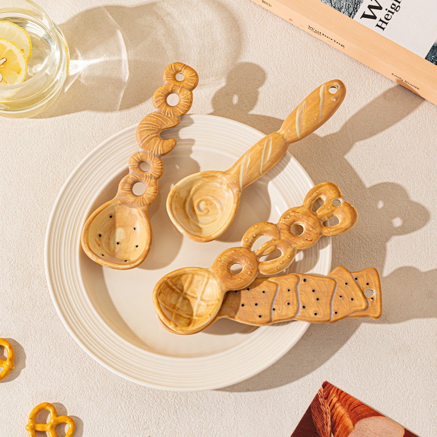 Caramel Crumble Spoons