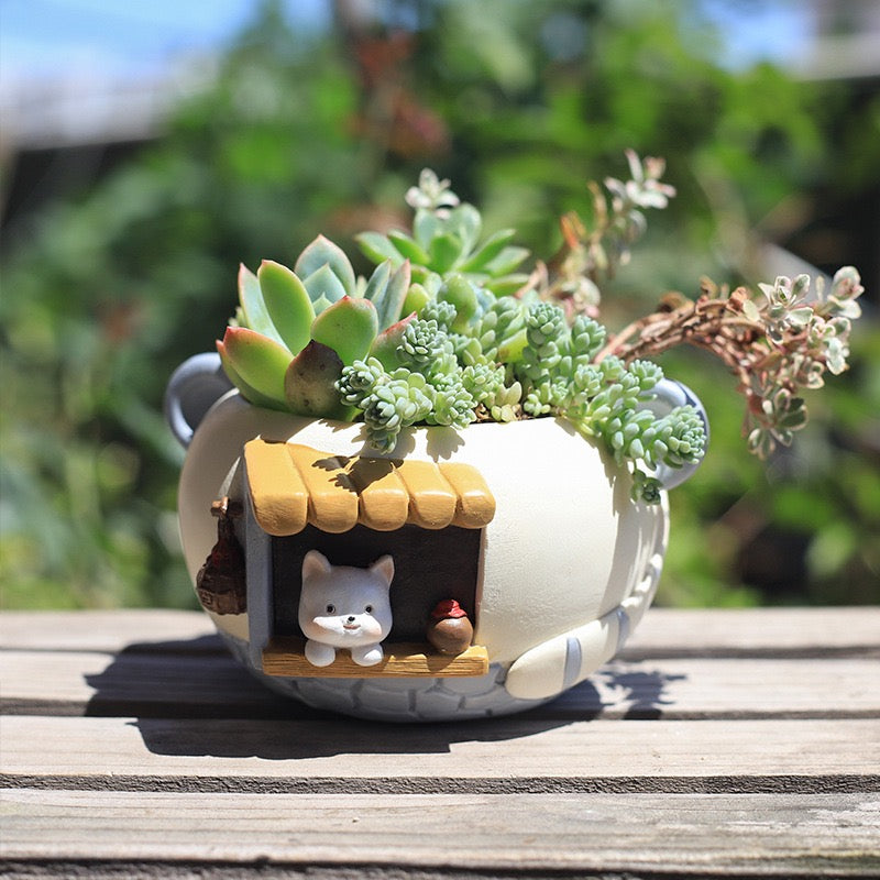 Whimsical Animal Café & Bar Planters