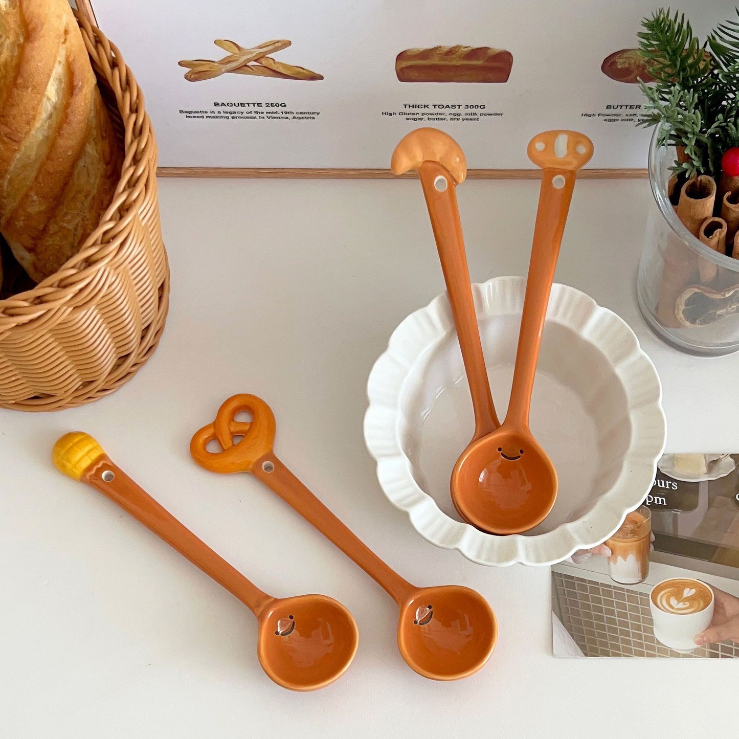 Bread Buddies Stirring Spoons