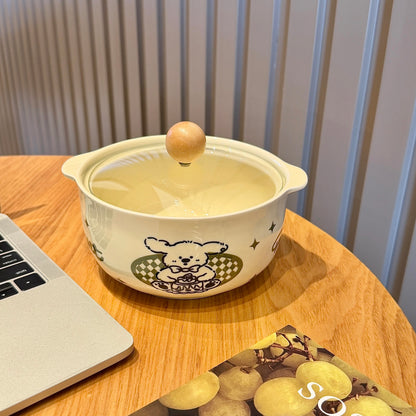 Matcha Puff Bowl