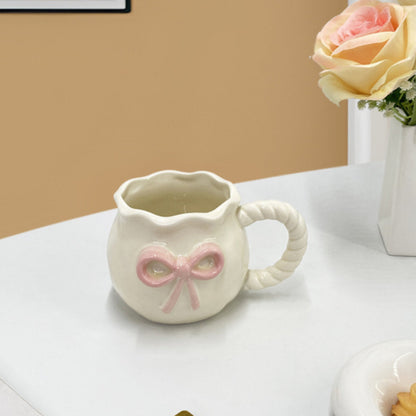 Vintage Pink Bow Mug