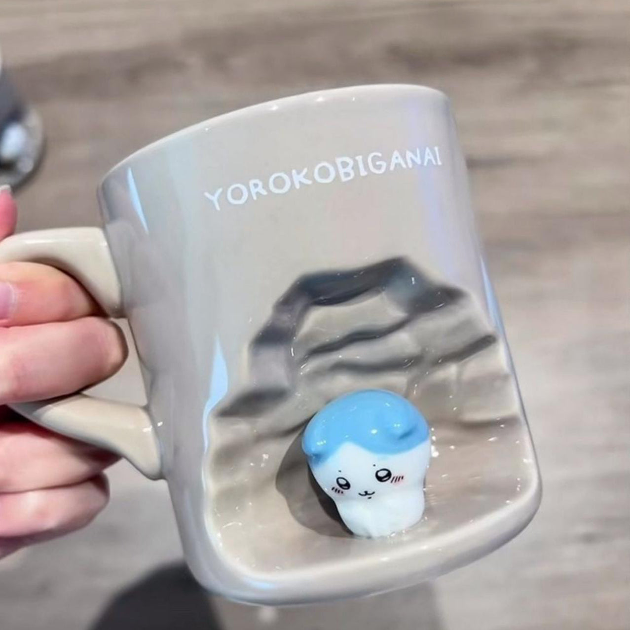 Chiikawa “Cave Friends” Mug | YUKOUGATA? & YOROKOBIGANAI