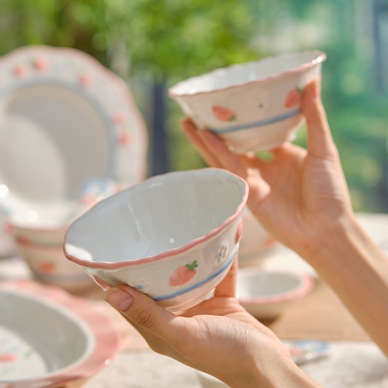 Strawberry Romance Ceramic Collection