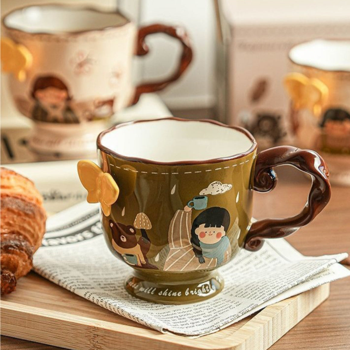 Butterfly Garden Mug
