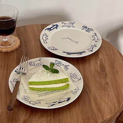Doodle Zoo Plate
