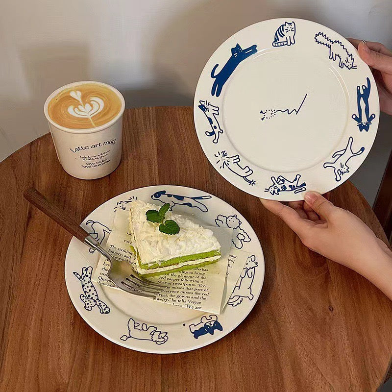 Doodle Zoo Plate