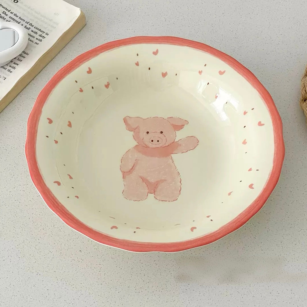 Cozy Critter Friends - Plates & Bowls